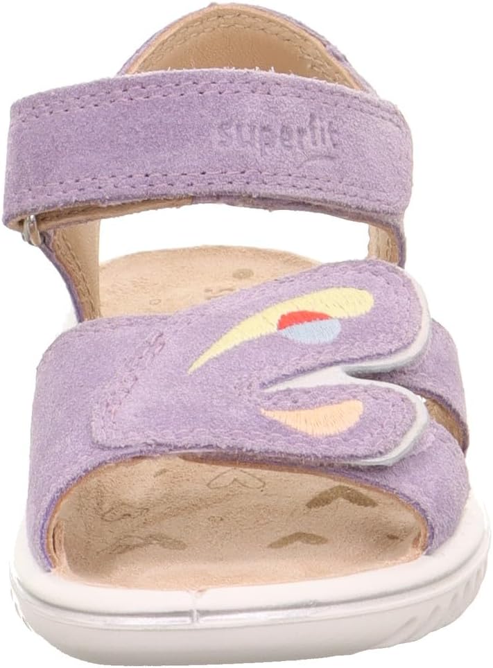 Superfit Mädchen Sparkle Sandale, 25 EU Lila 8500