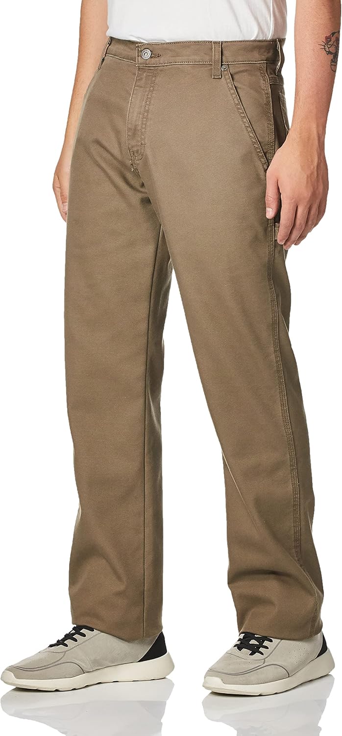Dickies Herren Duck Carpenter Pt Hose 30W / 30L Stonewash Mushroom, 30W / 30L Stonewash Mushroom
