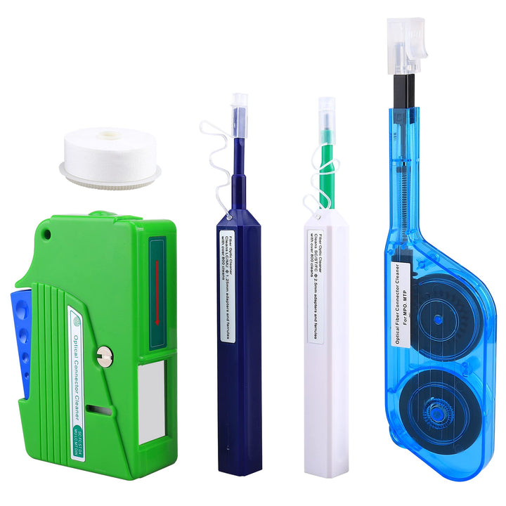 FTTH Faserreiniger-Stiftwerkzeug, 2,5 mm lc mu 1,25 mm SC FC ST LC Anschluss Glasfaser-Reinigungsbox