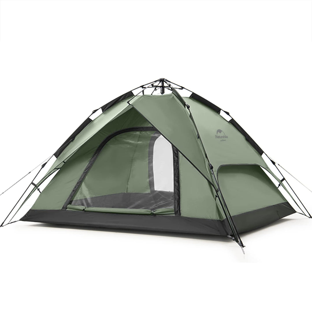 Naturehike Pop Up Zelt Wurfzelte Automatik Campingzelt 3-4 Personen Doppeldeck Kuppelzelt Grosses Fa