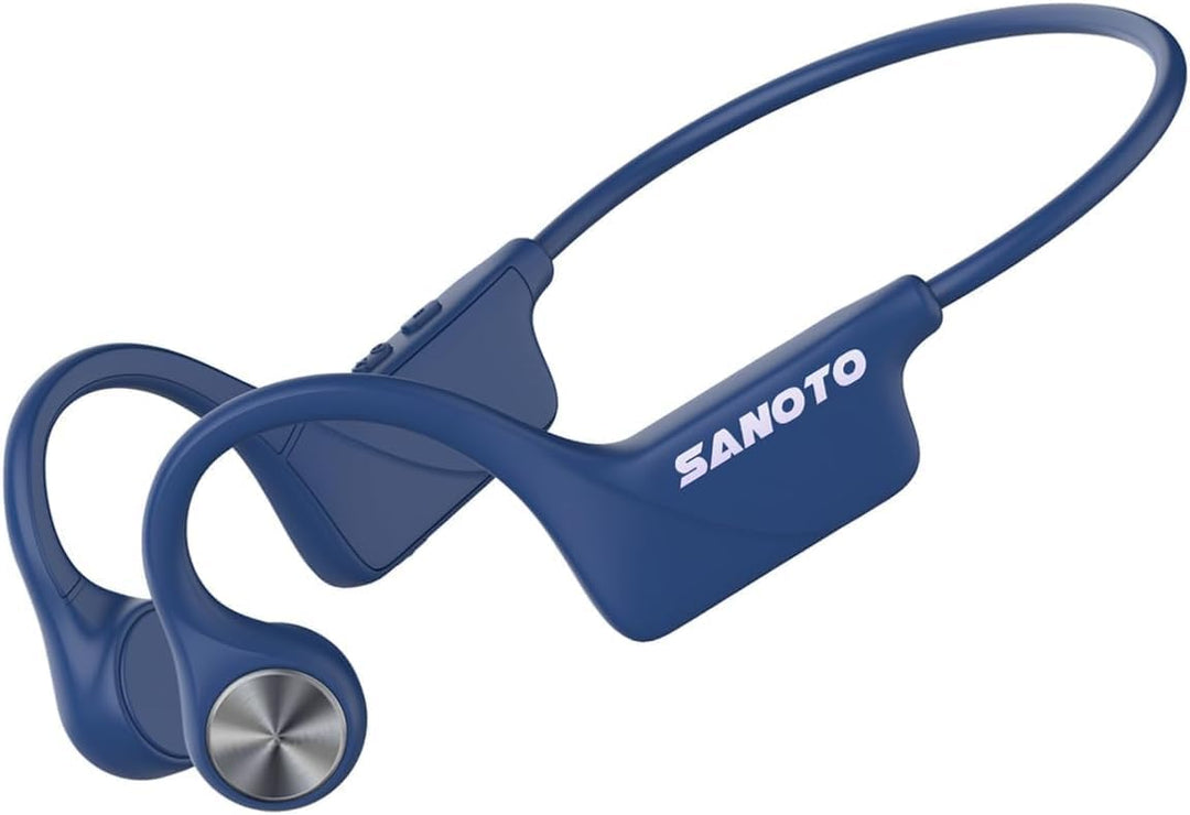 SANOTO Knochenschall Kopfhörer Bluetooth 5.3,Open Ear Kopfhörer Kabellos Bone Conduction Kopfhorer I