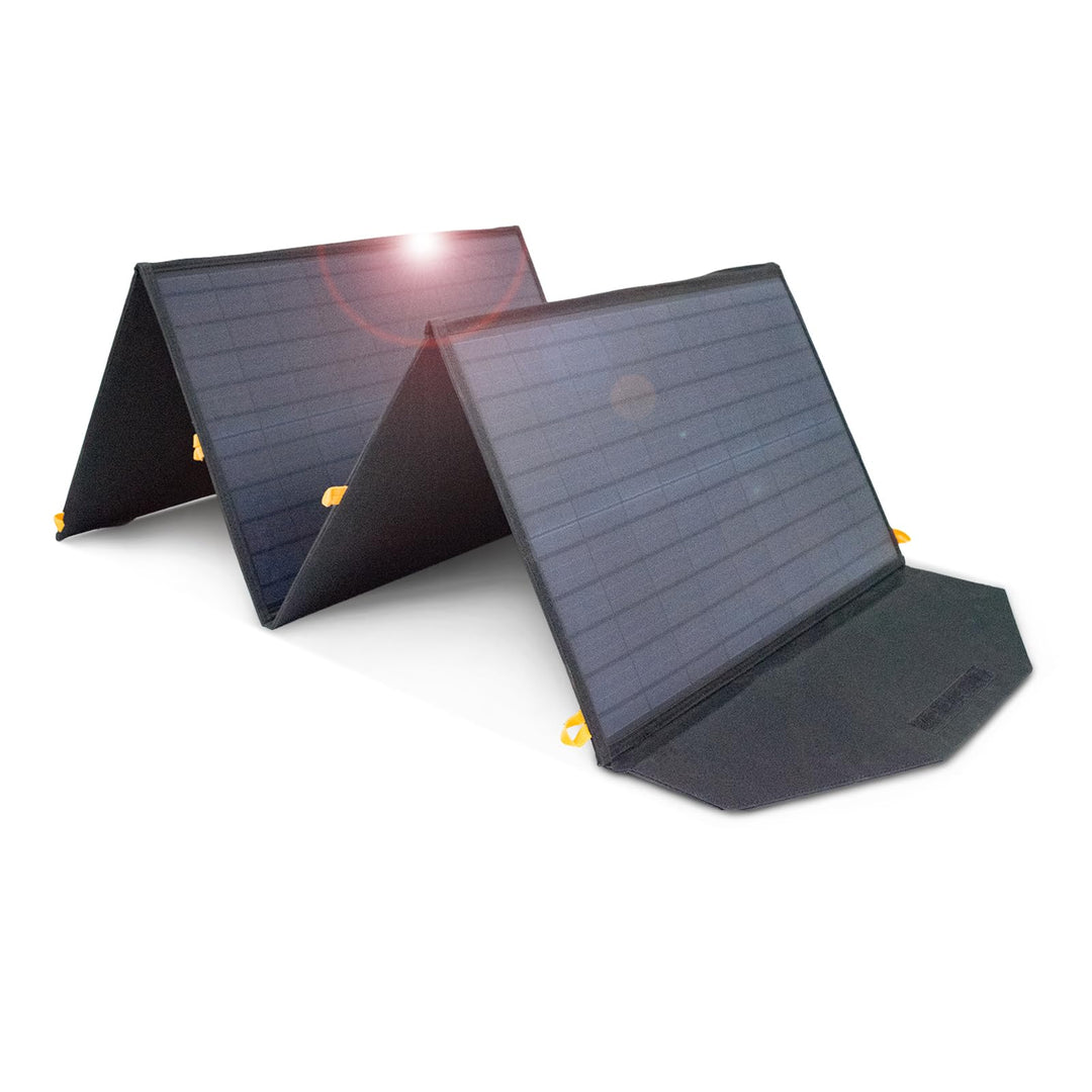 FlexSolar 120W faltbare Solarpanel-Ladegeräte 20-28V DC Ausgang, IP65 wasserdicht - Notstrom-Solarmo
