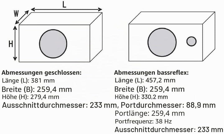 BOSS AUDIO CXX10 BOSS AUDIO CXX10 10 Zoll Chaos Exxtreme Subwoofer 800 Watt schwarz 10 Zoll SVC, 10