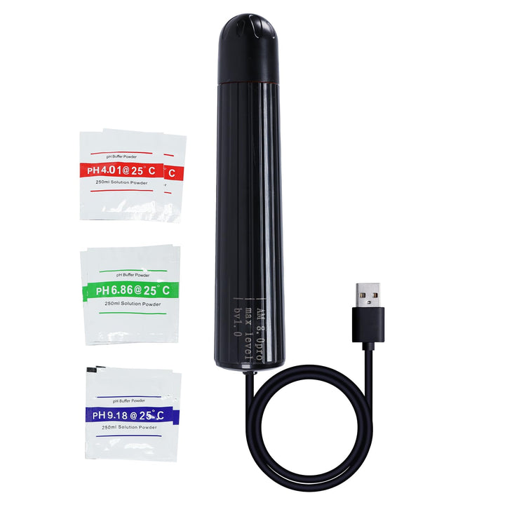 7-in-1 WiFi-Wassertester für Aquarien, Hydrokulturen, Schwimmbäder, pH/TDS/EC/ORP/Temp/Salzgehalt//S