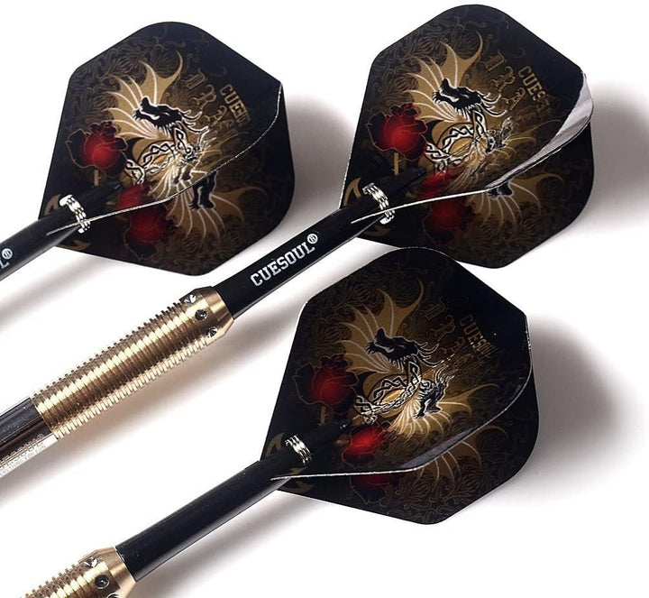 CUESOUL Dragon Deluxe Messing Steel Dartpfeile, 21 Gramm F2301 21 Grams, F2301 21 Grams