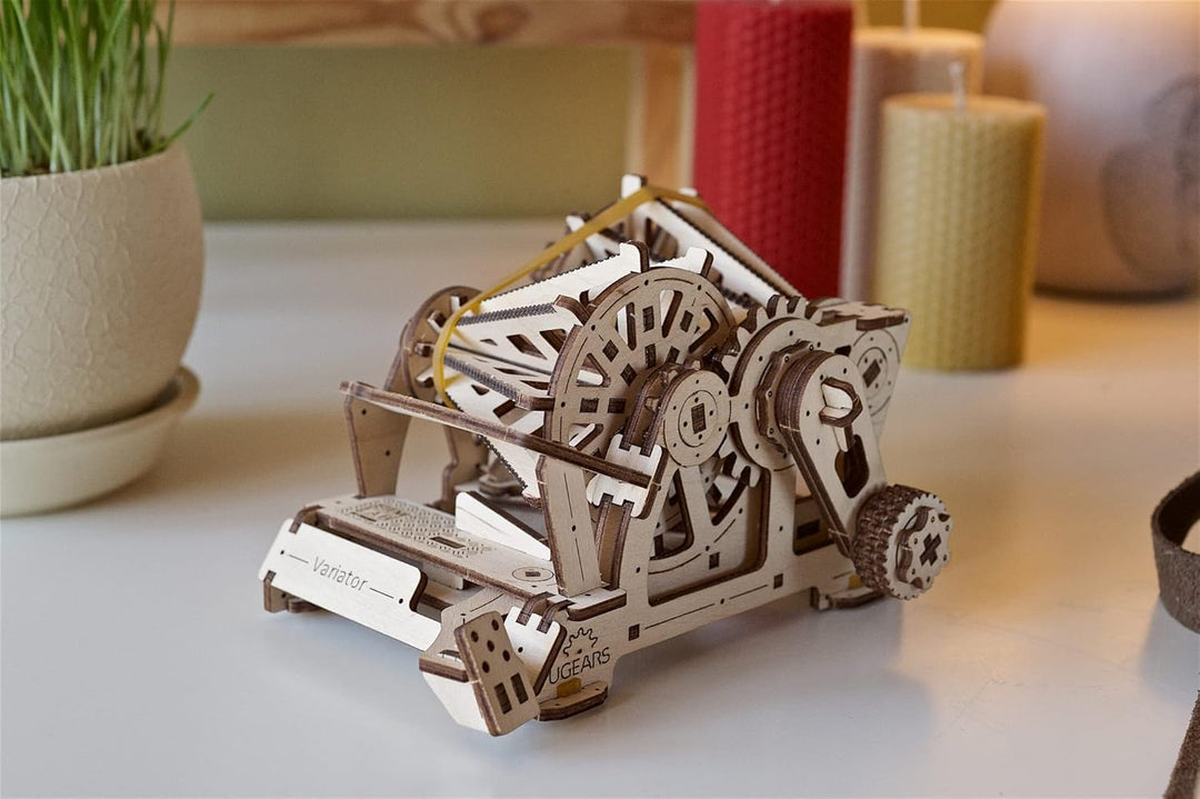 UGEARS STEM Lab 3D Puzzles - Spielset STEM - 3D Holzbausatz - DIY Mechanical Science Kit - Wissensch