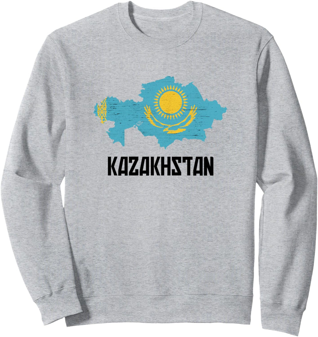 Republik Kasachstan Flagge Sweatshirt