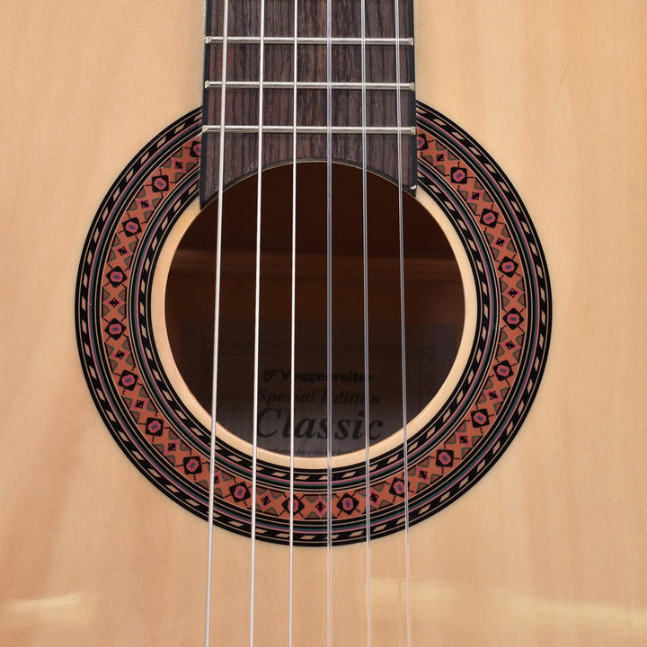 Voggenreiter Kindergitarre 1/2 Grösse aus Holz - Gitarre für Kinder ab 6 Jahren für Anfänger geeigne