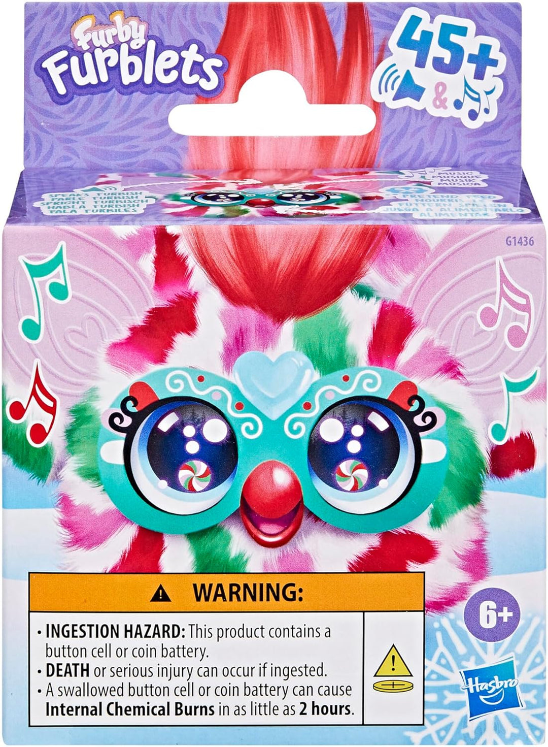 Furby Furblets PEP-Mint Minispielzeug aus Plüsch
