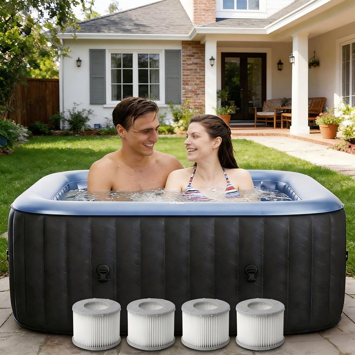 12 Stück Ersatz Filterkartusche für MSPA Whirlpool Filter Modellen ab 2020 | Ersatz Filter für Mspa