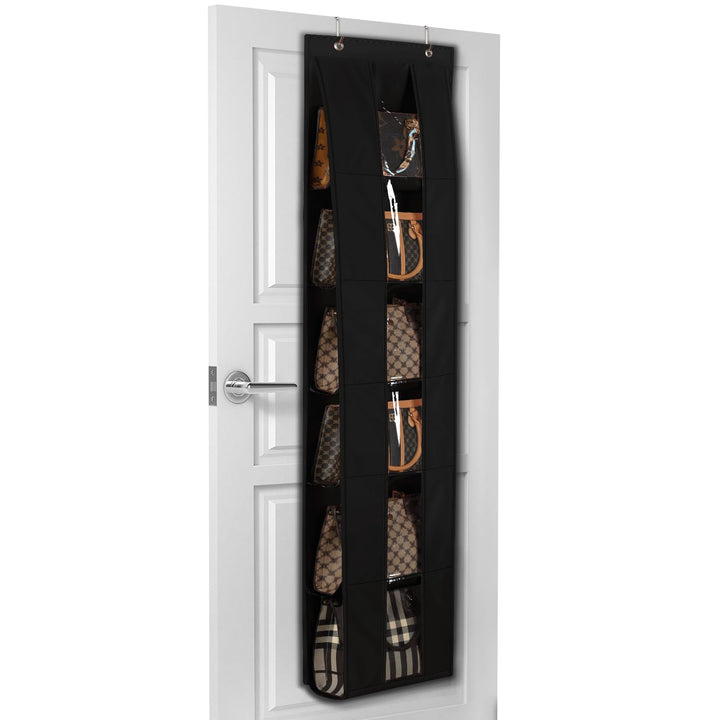 Lirex Tür Handtaschen Organizer, Platzsparende Aufbewahrung für Handtaschen und Kleidung, Inklusive