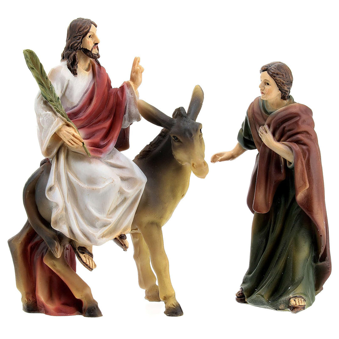 Holyart Einzug Jesu in Jerusalem, für 9 cm Krippe