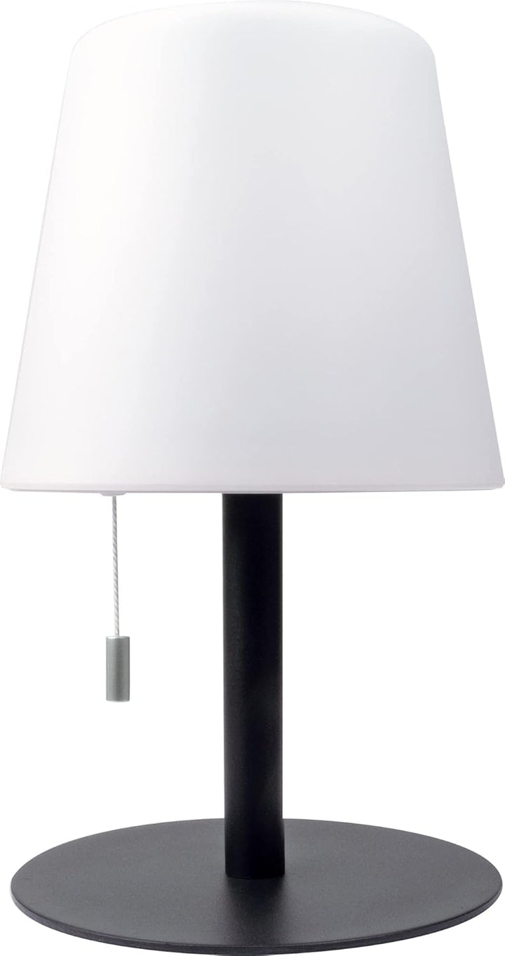 SCHWAIGER Solar Lampe aussen Tischleuchte RGB LED IP44 wetterfest dimmbar 3 Lichtmodi Solarpanel 15h