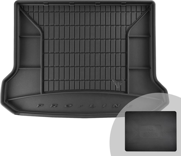 FROGUM ProLine 3D Gummimatte Exklusive Auto Kofferraummatte Kofferraumwanne für Volvo XC60 I 2008-20