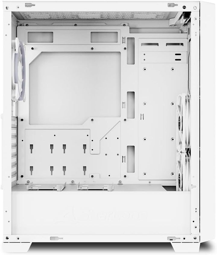 Sharkoon VS8 RGB Midi ATX PC Gehäuse, weiss