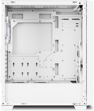 Sharkoon VS8 RGB Midi ATX PC Gehäuse, weiss