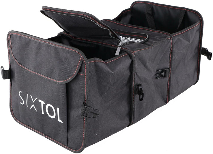 CAR COMPACT 5 THERMO | Kofferraum-Organizer, 5 Fächer, Thermotasche, faltbar | Kofferraumtasche | Zu