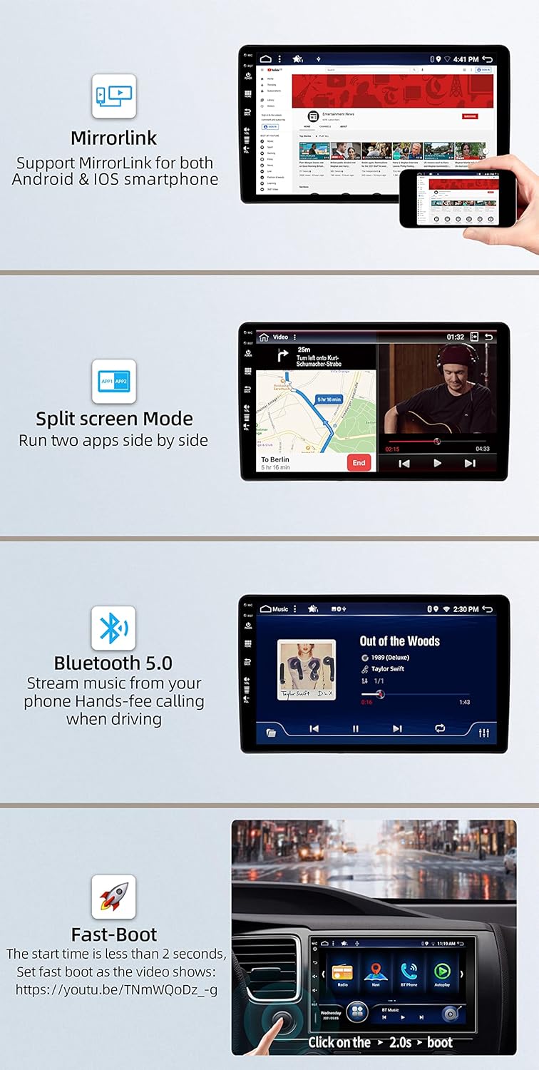 Android 12 IPS Autoradio Passt für Renault Dacia Duster Arkana (2015-2018) - 4G+64G - Eingebaut DSP/