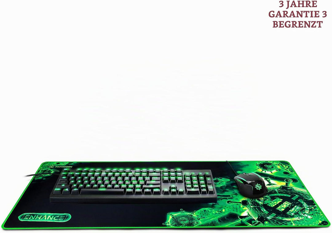 ENHANCE GX-MP2 Verlängert Gaming Mouse Pad - Grosses XL Mauspad (80 x 35 cm) für professionelle Espo
