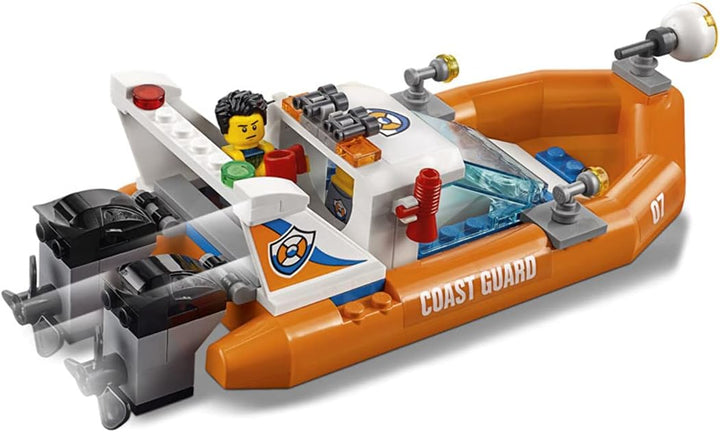 LEGO City 60168 - "Segelboot in Not Konstruktionsspiel, bunt