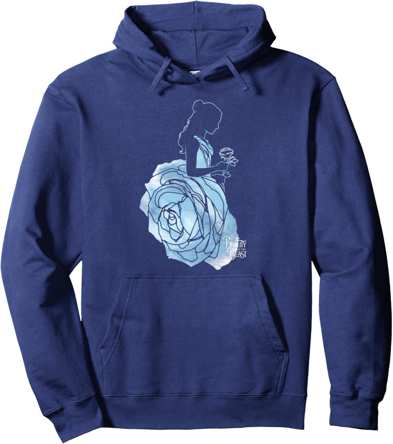 Disney Beauty & The Beast Belle A Rose Dress Pullover Hoodie