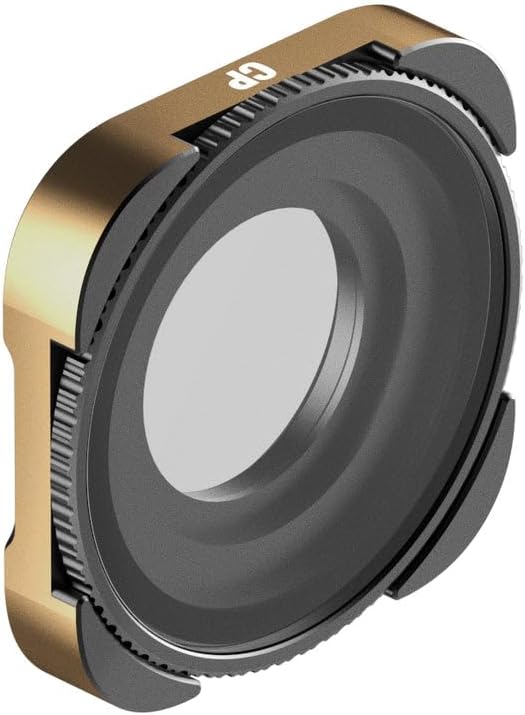 PolarPro - GoPro Hero 9, 10, 11 & 12 - Zirkularpolarisator - Drehbare polarisierende Blende - Cinema