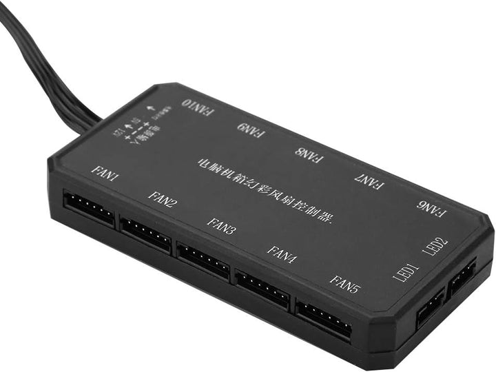 PC Lüftersteuerung, 15m RF Wireless Control Bunte Ferngesteuerte Lüftersteuerung für PC