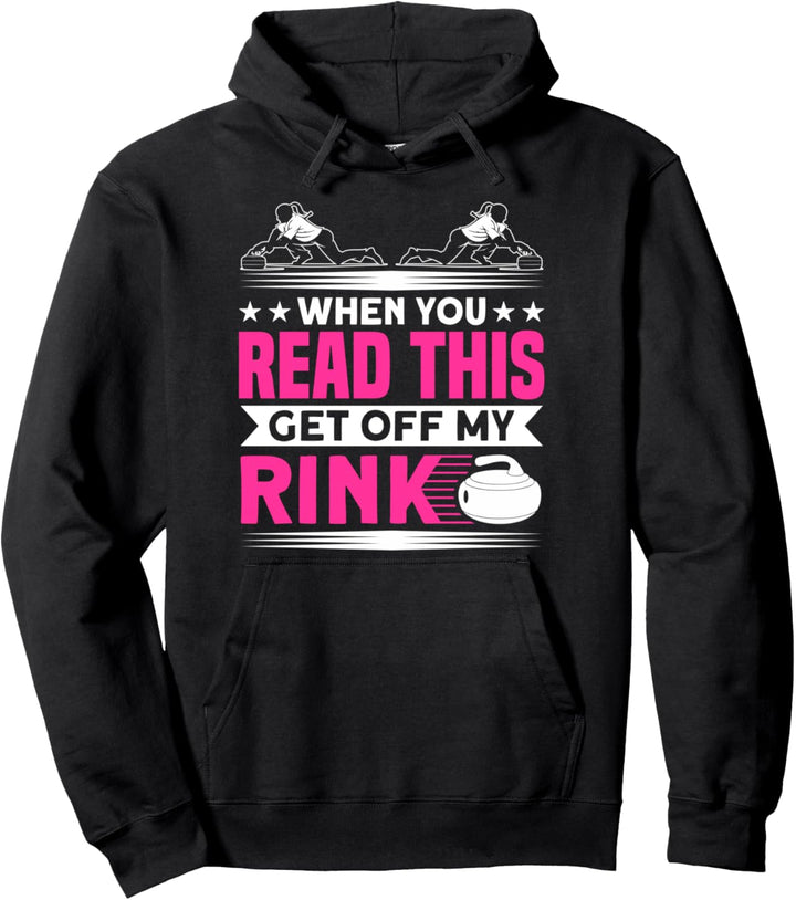 Curling Stockschiessen Curlingspieler Eisstock schiessen Pullover Hoodie