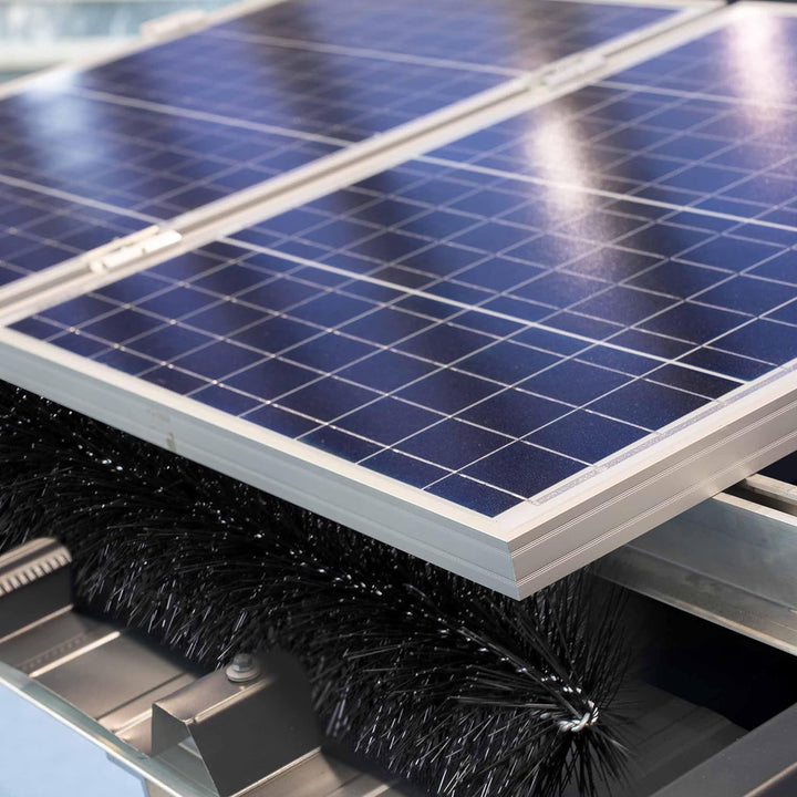 Wiltec Nistschutzbürsten 120cm Ø 15cm 10 Stück für Solarpaneele Effektiver Flexibler Einnistschutz