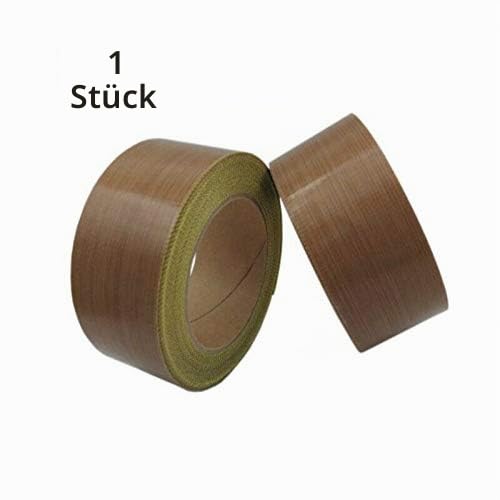 PTFE-Klebeband, Teflon, Hitzesiegel, Glas, selbstklebend, 1 Stück, 40 mm x 10 m