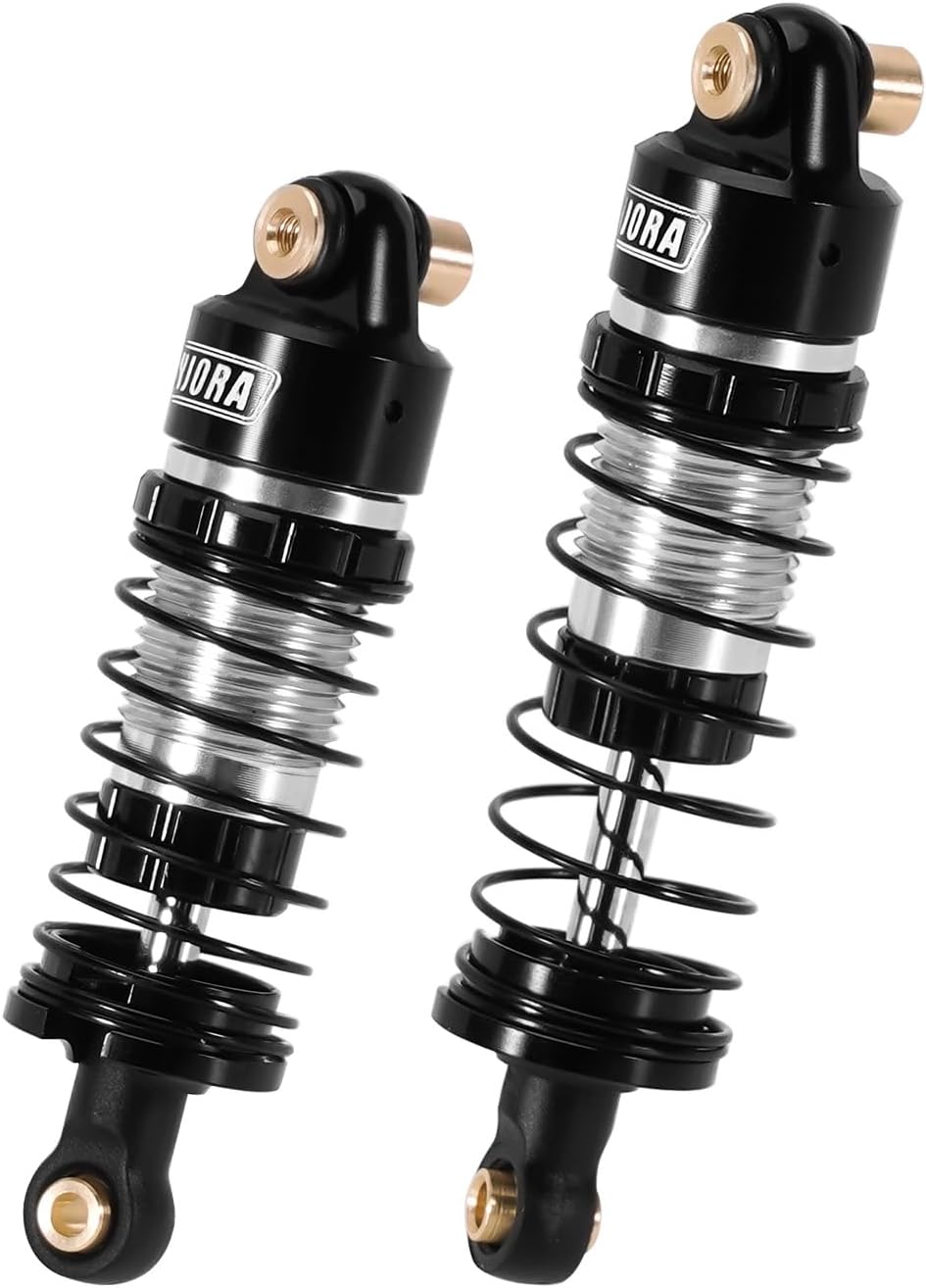 INJORA Aluminium Öldämpfer Stossdämpfer für 1/24 Buggy Losi Micro-B (Vorne & Hinten)