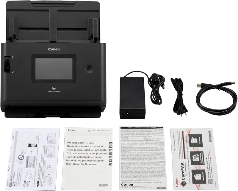 Canon imageFORMULA DR-S350NW, Desktop Dokumentenscanner, Scannen mit Webbrowser und direktem Auftrag