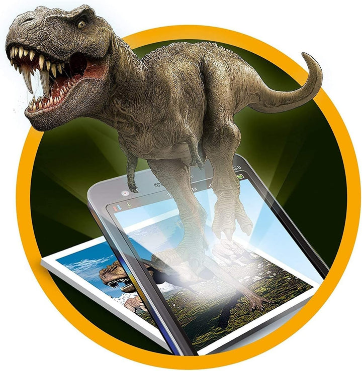 Clementoni 13984 Archeogiocando T-Rex & Triceratopo Wissenschaftliches Spiel, bunt T-Rex und Tricera