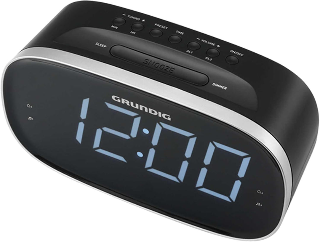 GRUNDIG Sonoclock 3100 Wecker mit Radiofunktion, UKW-Tuner, Weckfunktion, Einschlafzeit-Automatik, S