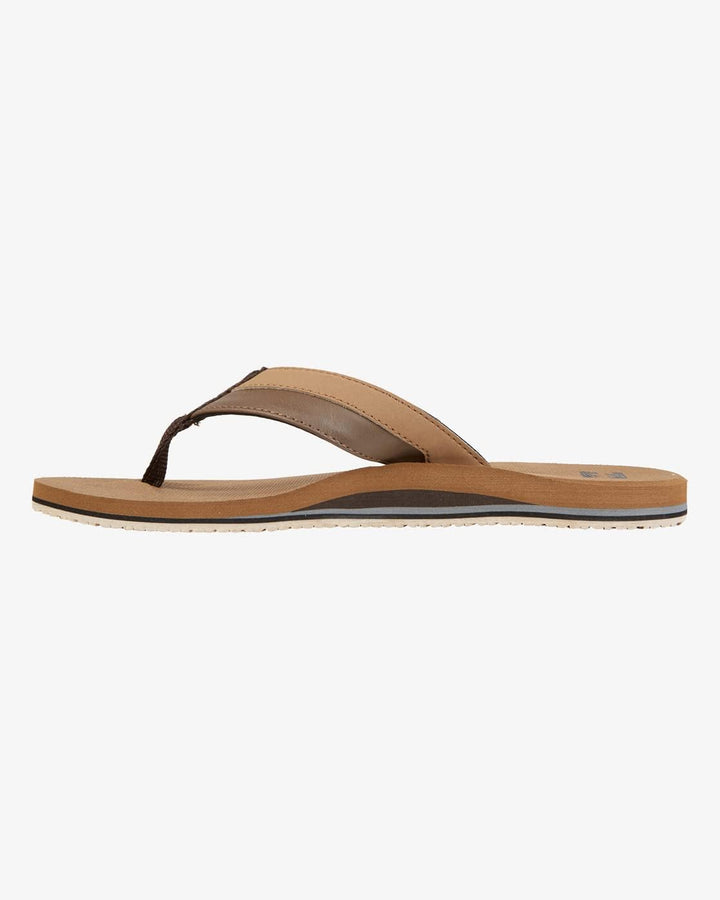 Billabong Herren Ganztägige Wirkung Flipflop 39 EU Schmal Camel, 39 EU Schmal Camel