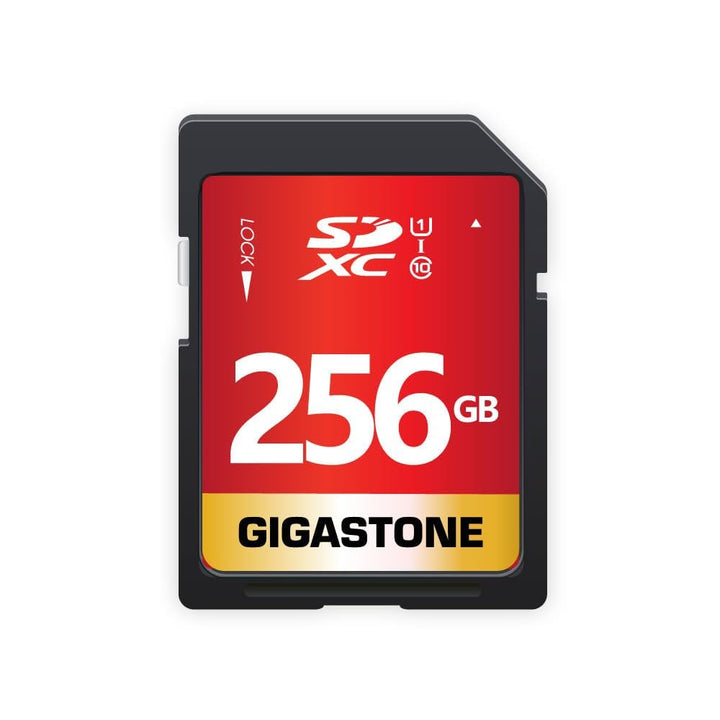 256GB Gigastone Pro SDXC 95MB Digital Card GS-SD-256 1-1PK-B