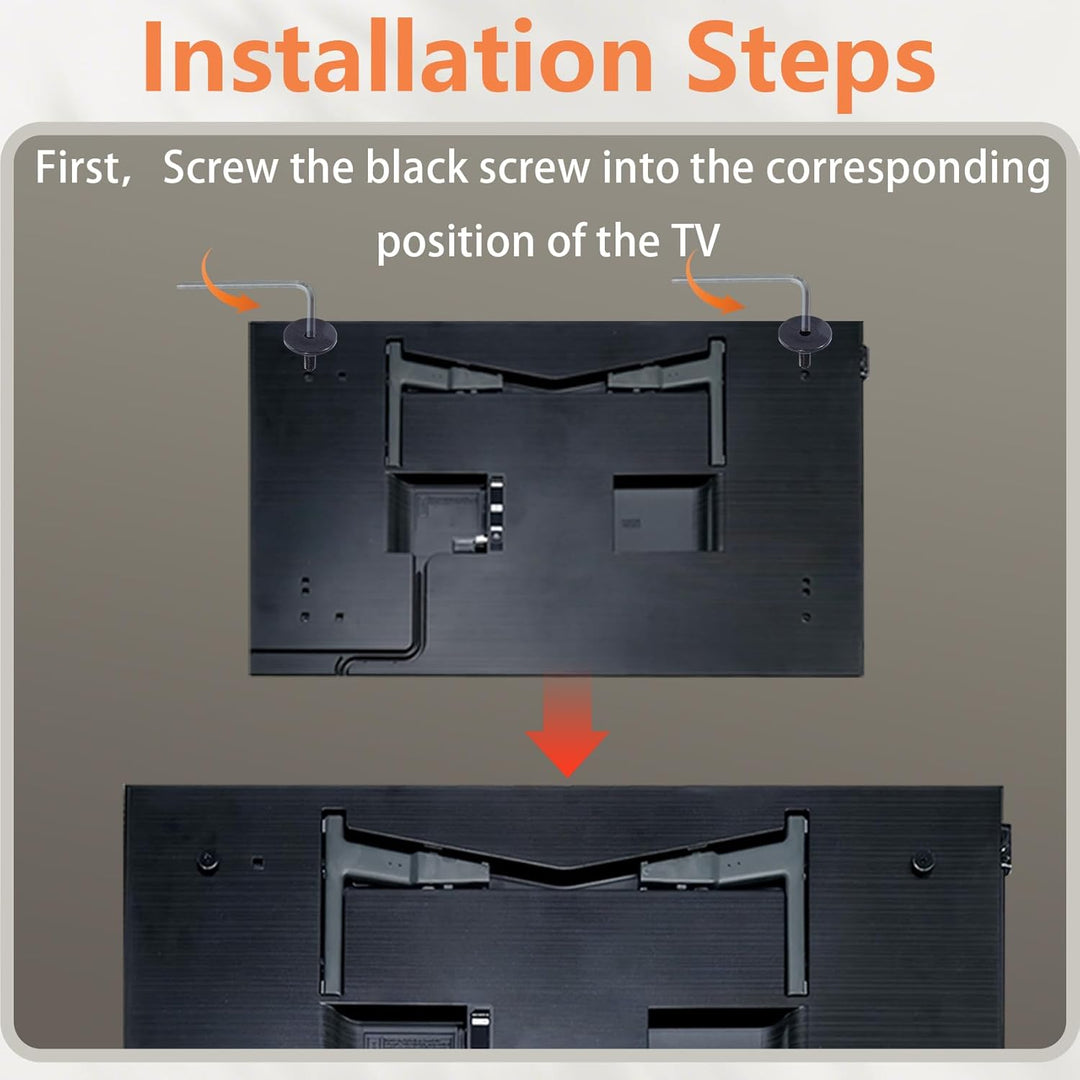 BN61-17233A/BN61-17234A Die TV-Wandhalterung ist kompatibel mit Samsung 32" 43" TV der Serien LS03AA