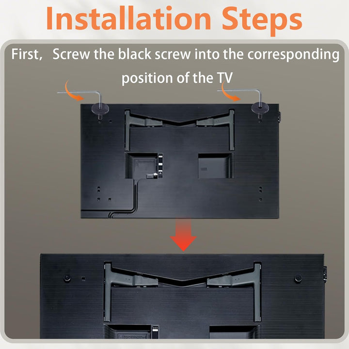BN61-17233A/BN61-17234A Die TV-Wandhalterung ist kompatibel mit Samsung 32" 43" TV der Serien LS03AA
