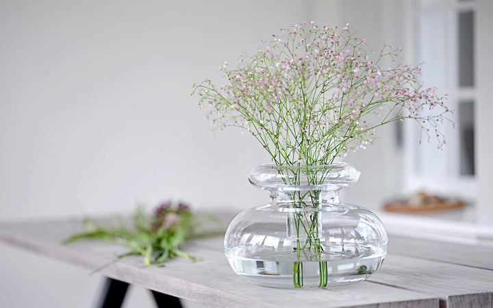 Zone Inu Vase, Durchm. 31,7 cm, Höhe 33 cm, Pure Clear 33 cm Pure Clear, 33 cm Pure Clear