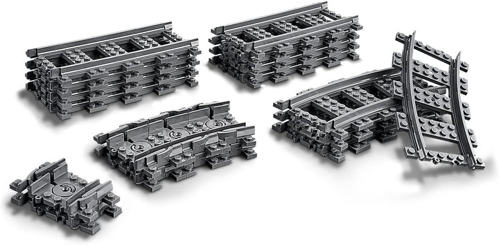 LEGO 60304 City Strassenkreuzung mit Ampeln, Bauset mit im Dunkeln leuchtenden Steinen & 60205 City