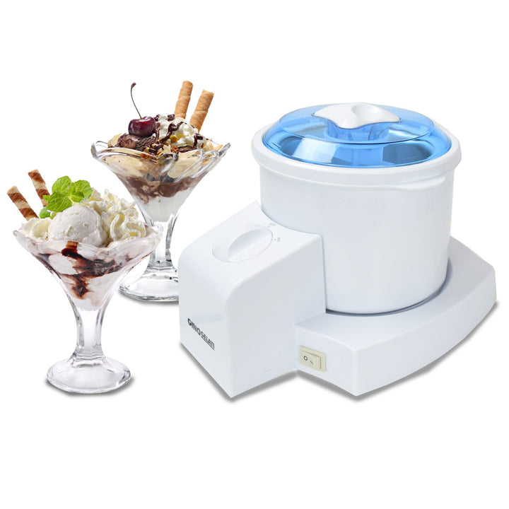 4in1 Eismaschine, Frozen Jogurt-Milchshake Maschine Flaschenkühler Gino Gelati IC-70W
