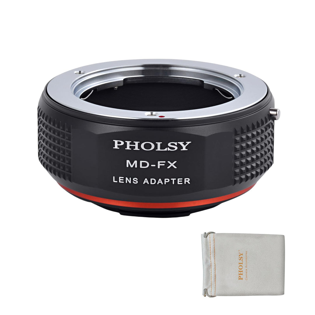 PHOLSY Objektivadapter Kompatibel mit Minolta Rokkor MD / MC / SR Objektiv auf FX Mount Kameragehäus