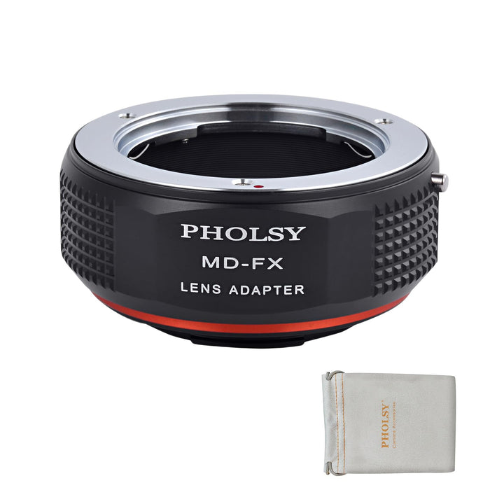 PHOLSY Objektivadapter Kompatibel mit Minolta Rokkor MD / MC / SR Objektiv auf FX Mount Kameragehäus