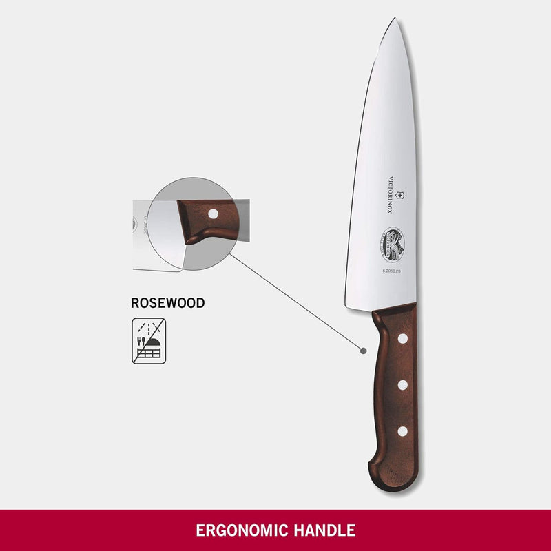 Victorinox Tranchiermesser, Ahorn modifiziert, ex.breit,20cm, Geschenkverpa.,