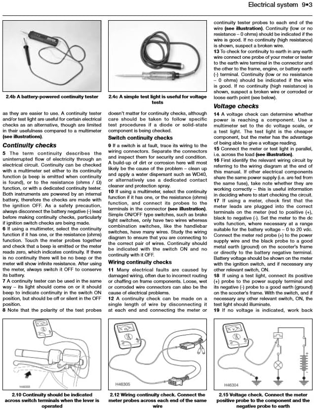 Honda PCX125 &150 (10-19) (Haynes Service & Repair Manual)