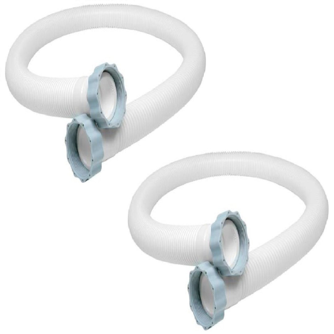 Intex Null Schlauch & Mutter Set Pumpe (2er Pack), braun/A 2 Pack, 2 Pack