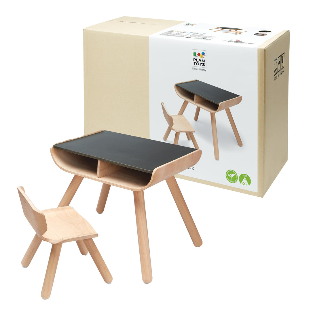 PLAN TOYS 8703 Plantoys, PT8703, Table and Chair