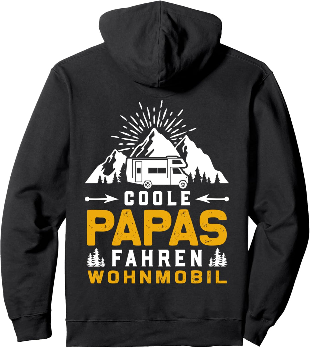 Coole Papas fahren Wohnmobil - Camping Road Trip Reisemobil Pullover Hoodie