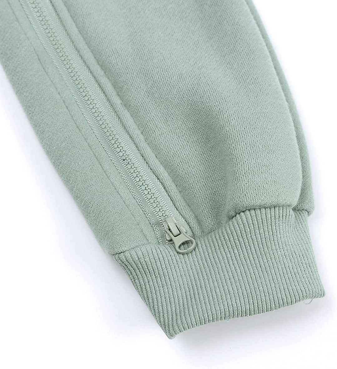 Neugeborenes Baby Junge Mädchen Kleidung Säugling Hoodie Strampler Langarm Solid Farbe Ein Stück Jum