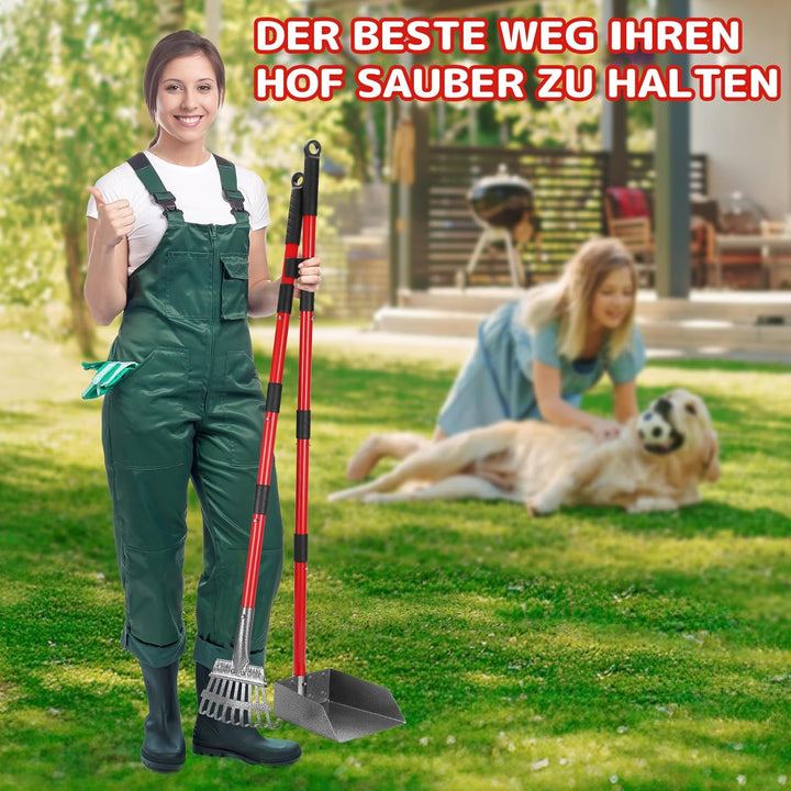 Ormalla Hundekotschaufel, Hundekotsammler Aus Edelstahl Für Grosse, Mittelgrosse Und Kleine Hunde, A